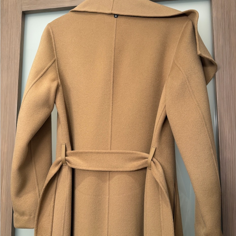 Mackage Mai Trench Coat in Light Camel - Picture 6 of 9